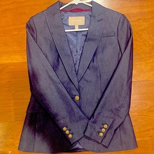 Like new Banana Republic Dark denim blazer